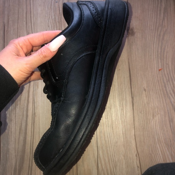 Ortho Feet Men’s Black Dress Shoes